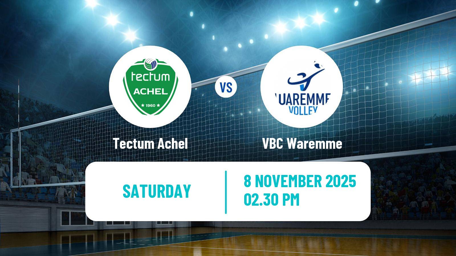 Volleyball Belgian League Volleyball Achel - Waremme