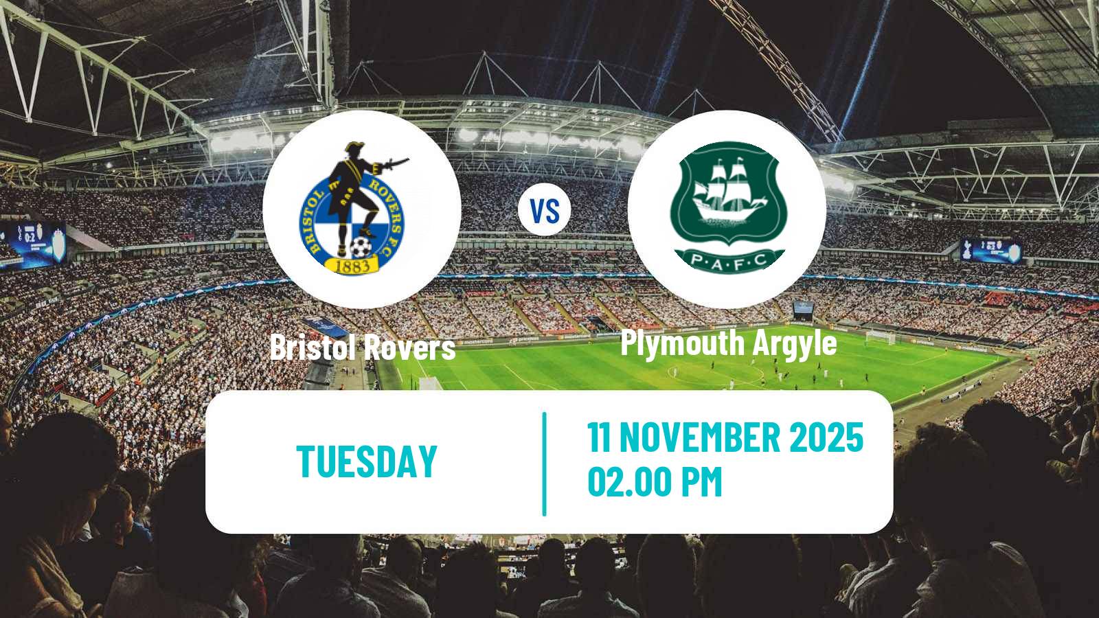 Football English EFL Trophy Bristol Rovers - Plymouth Argyle