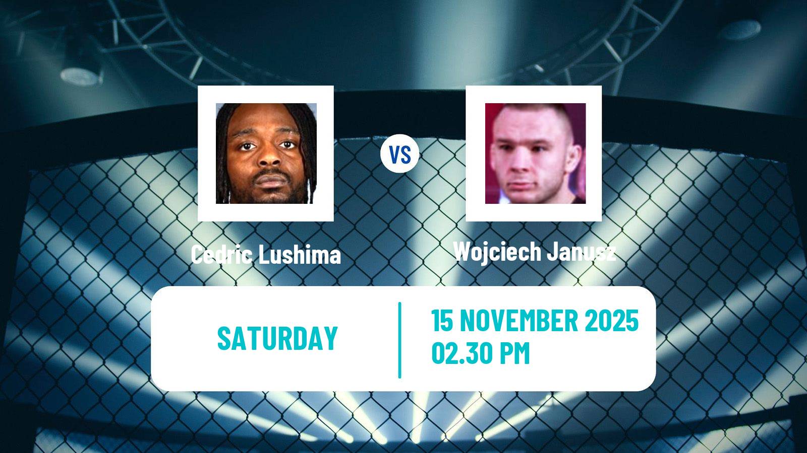 MMA Catchweight Ksw Men Cedric Lushima - Wojciech Janusz