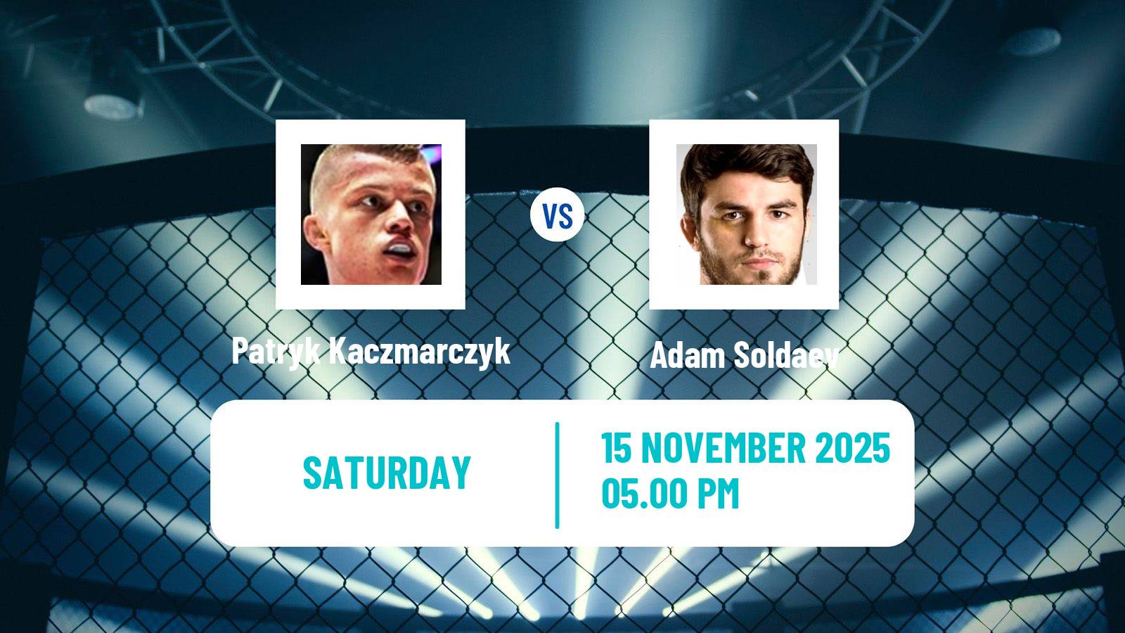 MMA Featherweight Ksw Men Patryk Kaczmarczyk - Adam Soldaev