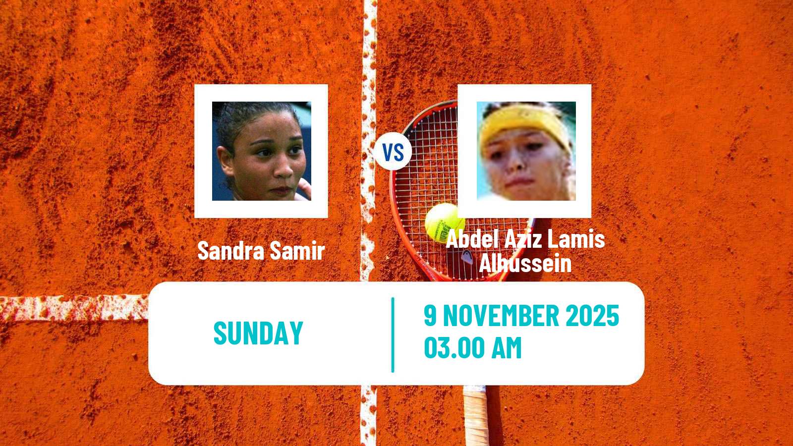 Tennis ITF W15 Sharm Elsheikh 18 Women Sandra Samir - Abdel Aziz Lamis Alhussein