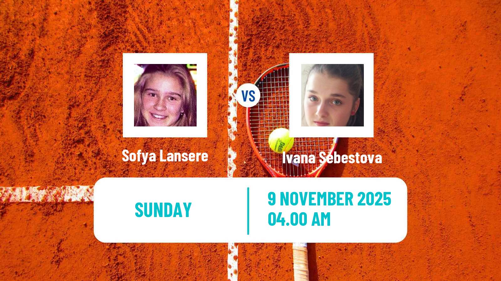 Tennis ITF W15 Szabolcsveresmart Women Sofya Lansere - Ivana Sebestova