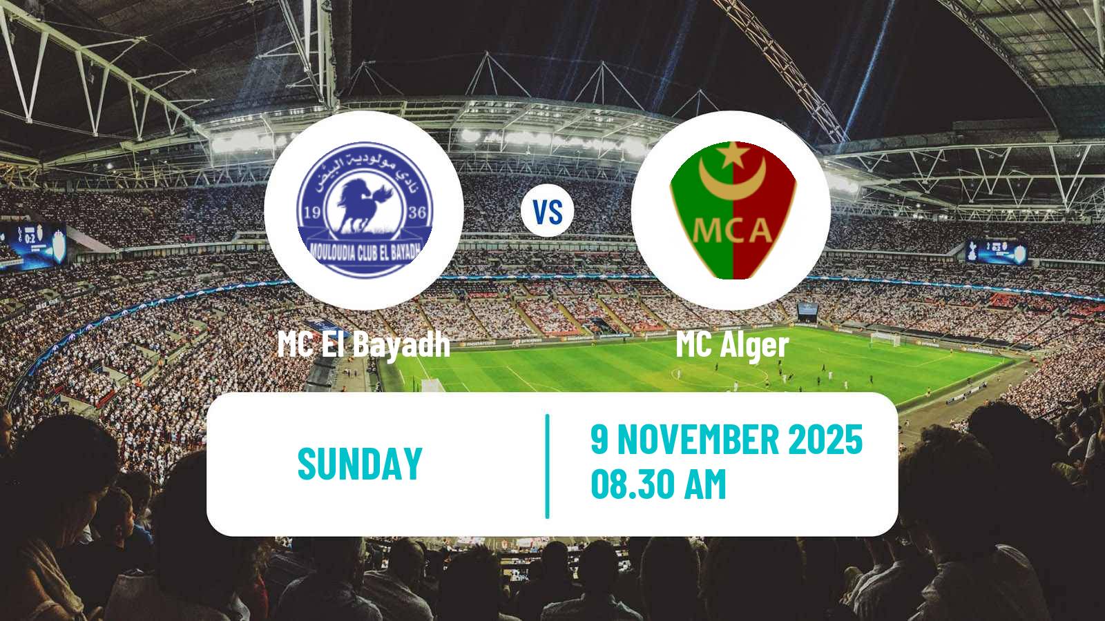 Football Algerian Ligue 1 El Bayadh - MC Alger