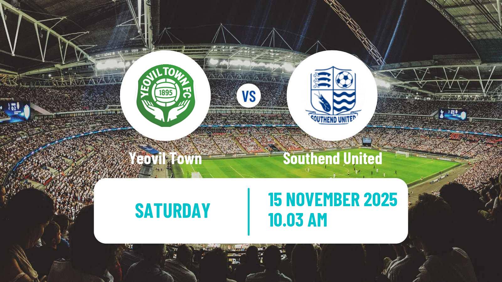Football English National League Yeovil Town - Southend United