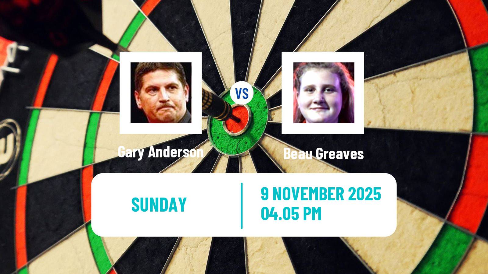Darts Grand Slam Gary Anderson - Beau Greaves