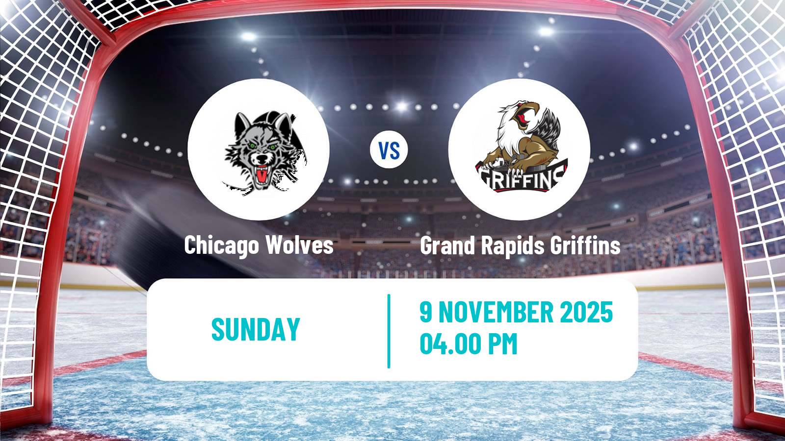 Hockey AHL Chicago Wolves - Grand Rapids Griffins