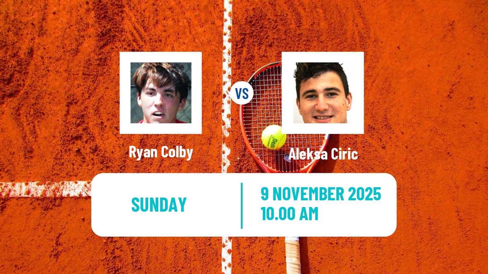 Tennis ITF M15 Orlando Fl 2 Men Ryan Colby - Aleksa Ciric