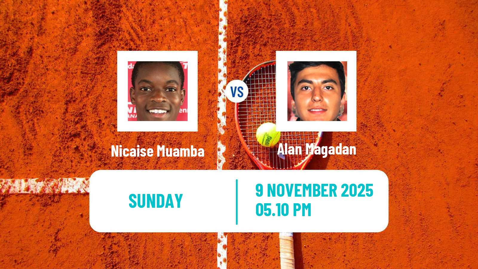 Tennis Drummondville Challenger Men 2025 Nicaise Muamba - Alan Magadan