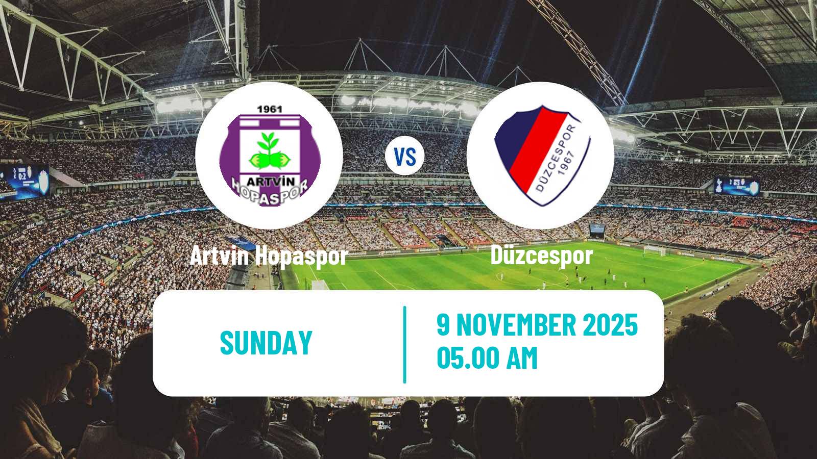 Football Turkish 3 Lig Group 3 Artvin Hopaspor - Düzcespor