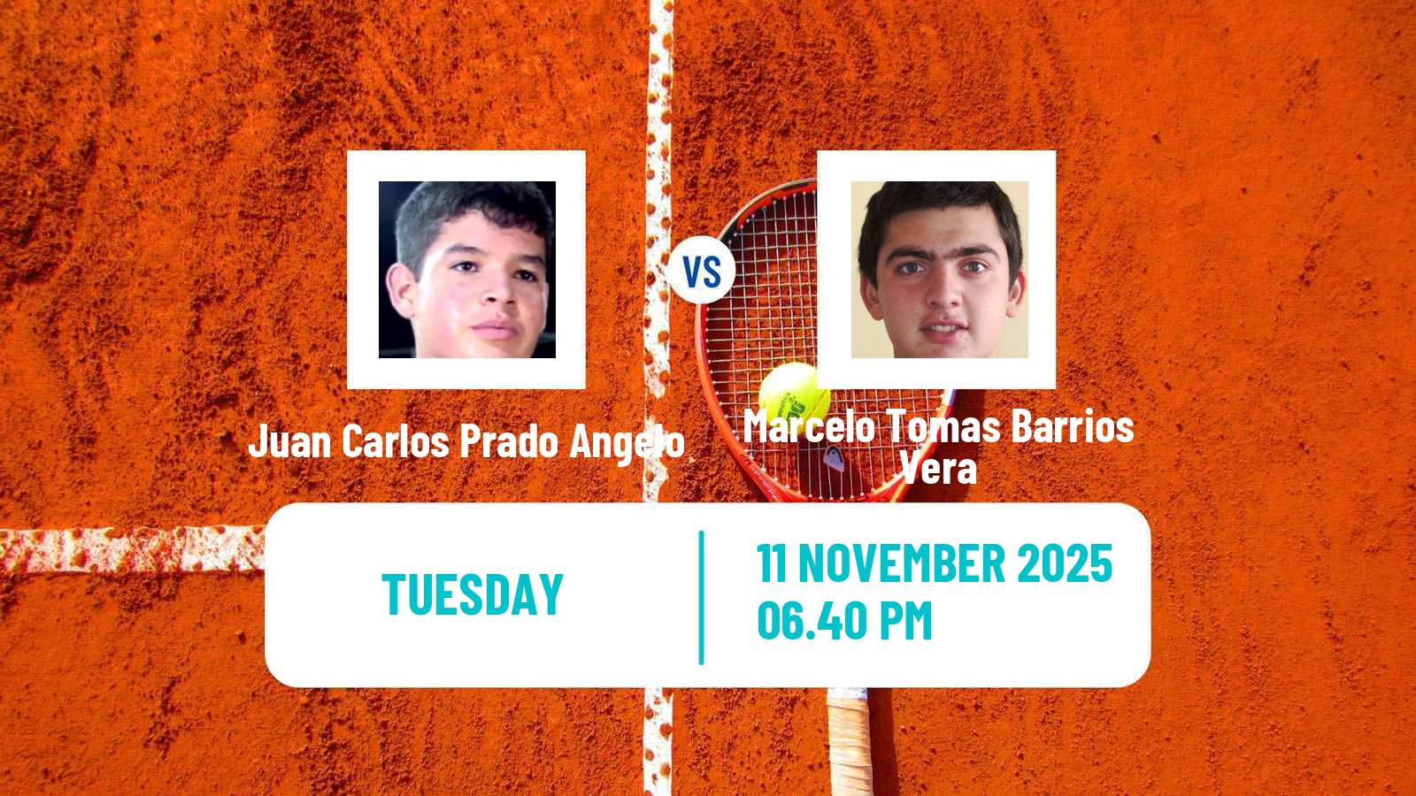 Tennis Montevideo Challenger Men Juan Carlos Prado Angelo - Marcelo Tomas Barrios Vera