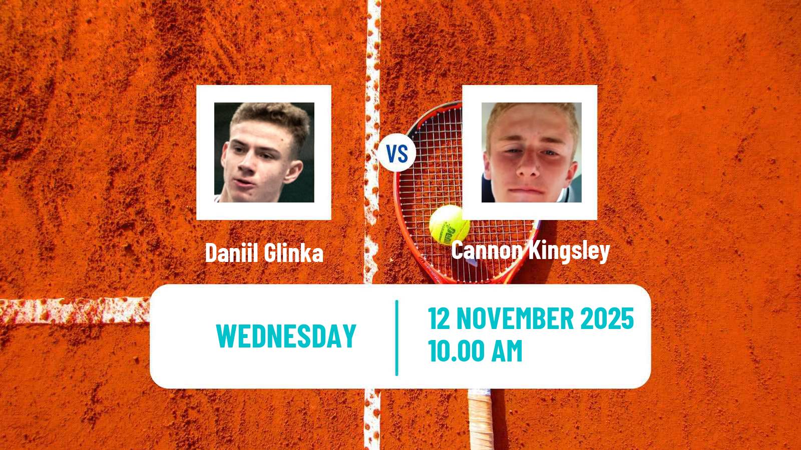 Tennis Drummondville Challenger Men Daniil Glinka - Cannon Kingsley