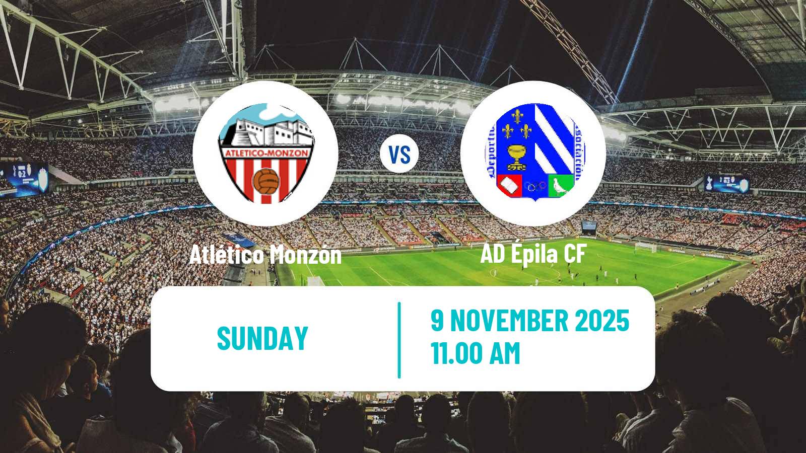 Football Spanish Tercera RFEF - Group 17 Atlético Monzón - Épila