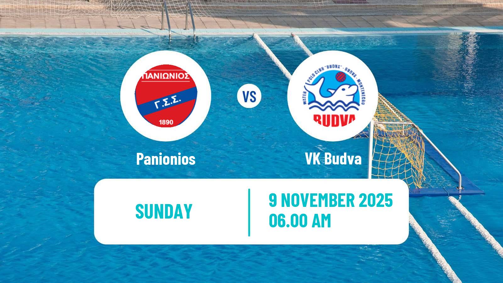Water polo Conference Cup Water Polo Panionios - Budva