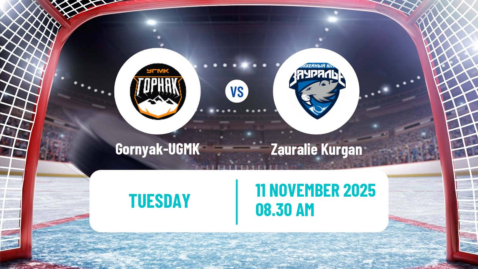 Hockey VHL Gornyak-UGMK - Zauralie Kurgan