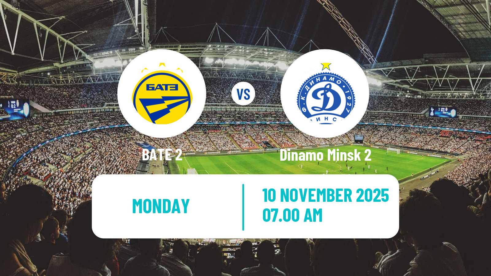 Football Belarusian Pershaya Liga BATE 2 - Dinamo Minsk 2