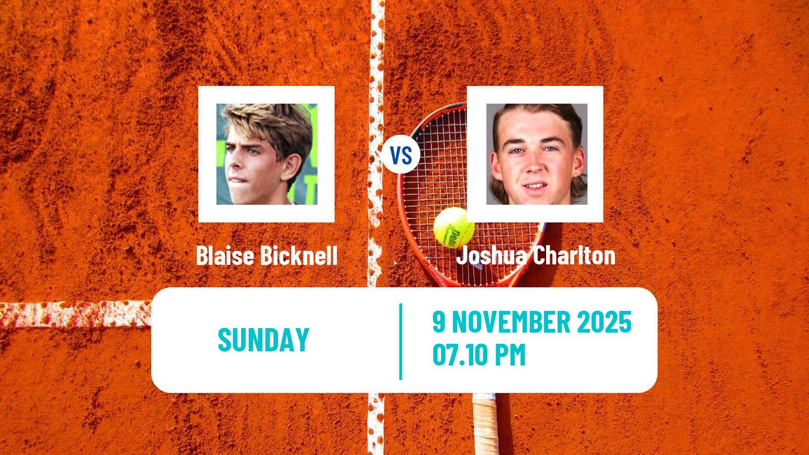 Tennis Brisbane 3 Challenger Men Blaise Bicknell - Joshua Charlton