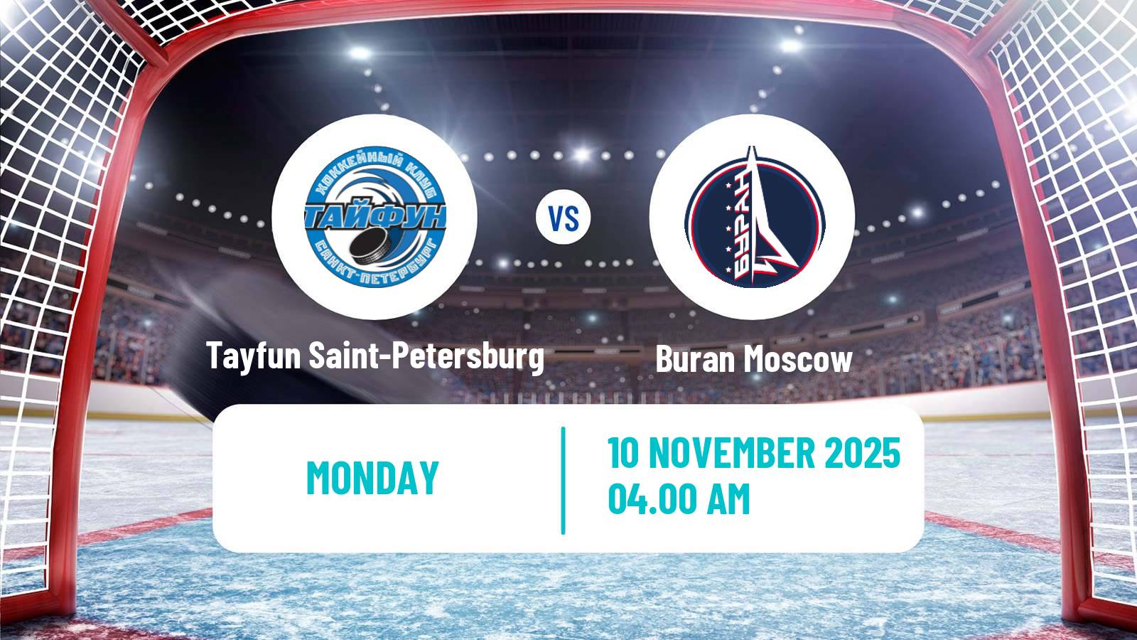 Hockey NMHL Tayfun Saint-Petersburg - Buran Moscow