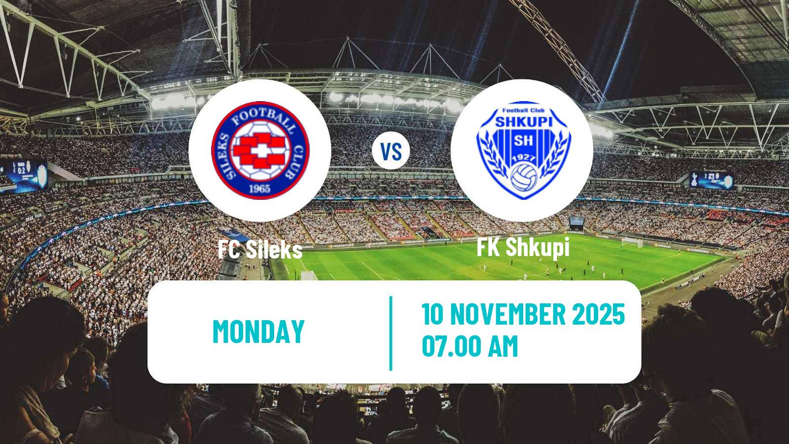 Football North Macedonian 1 MFL Sileks - Shkupi