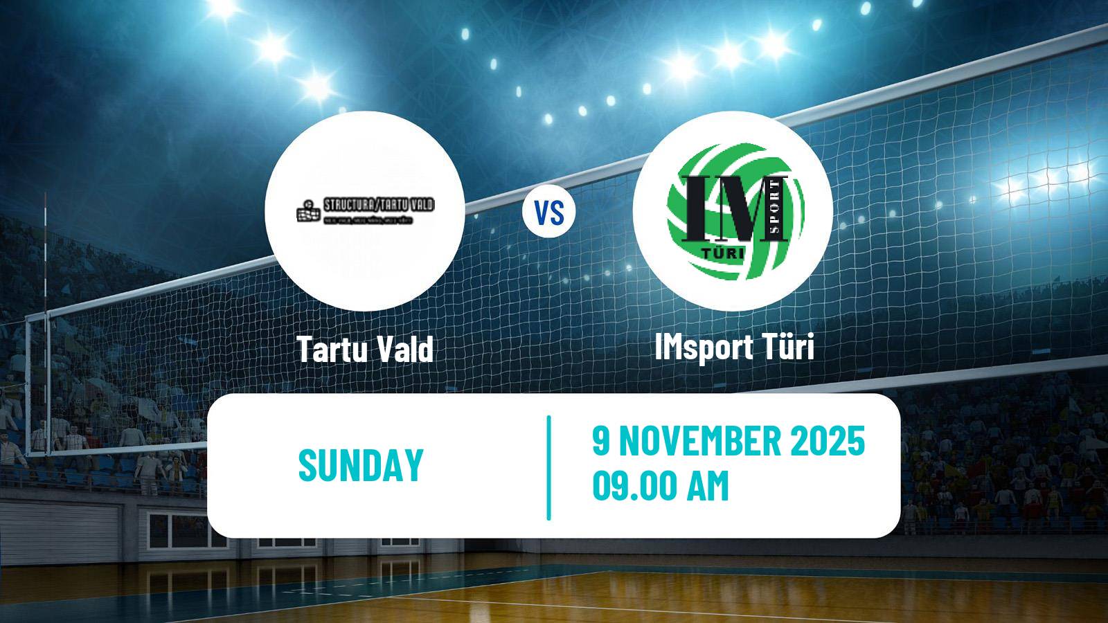 Volleyball Estonian Esiliiga Volleyball Tartu Vald - IMsport Türi