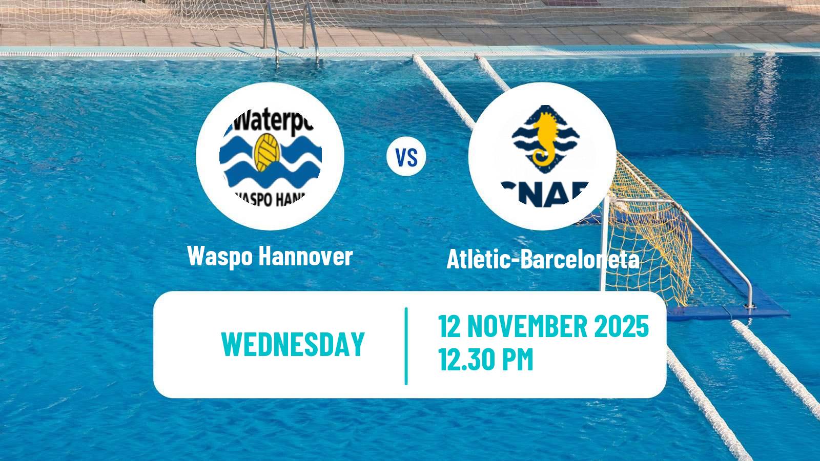 Water polo Champions League Water Polo Waspo Hannover - Atlètic-Barceloneta