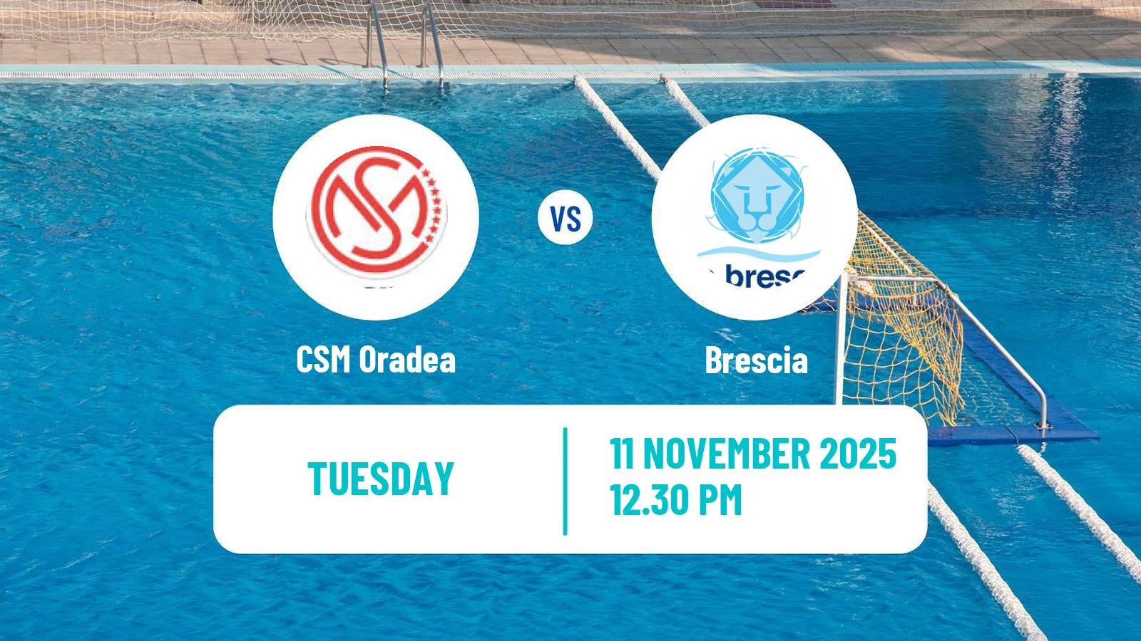 Water polo Champions League Water Polo CSM Oradea - Brescia