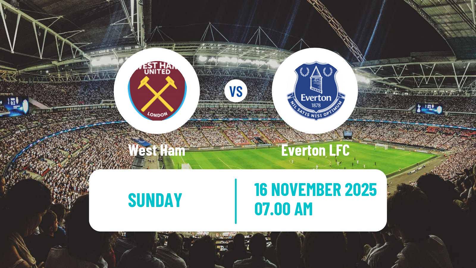Football English WSL West Ham - Everton