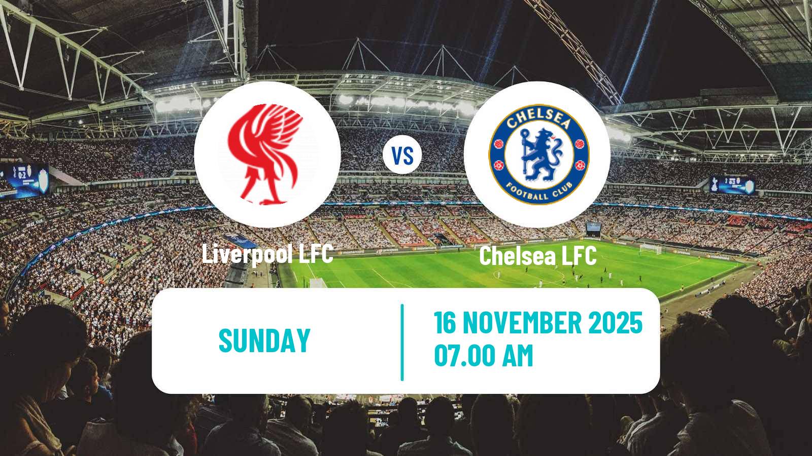 Football English WSL Liverpool LFC - Chelsea