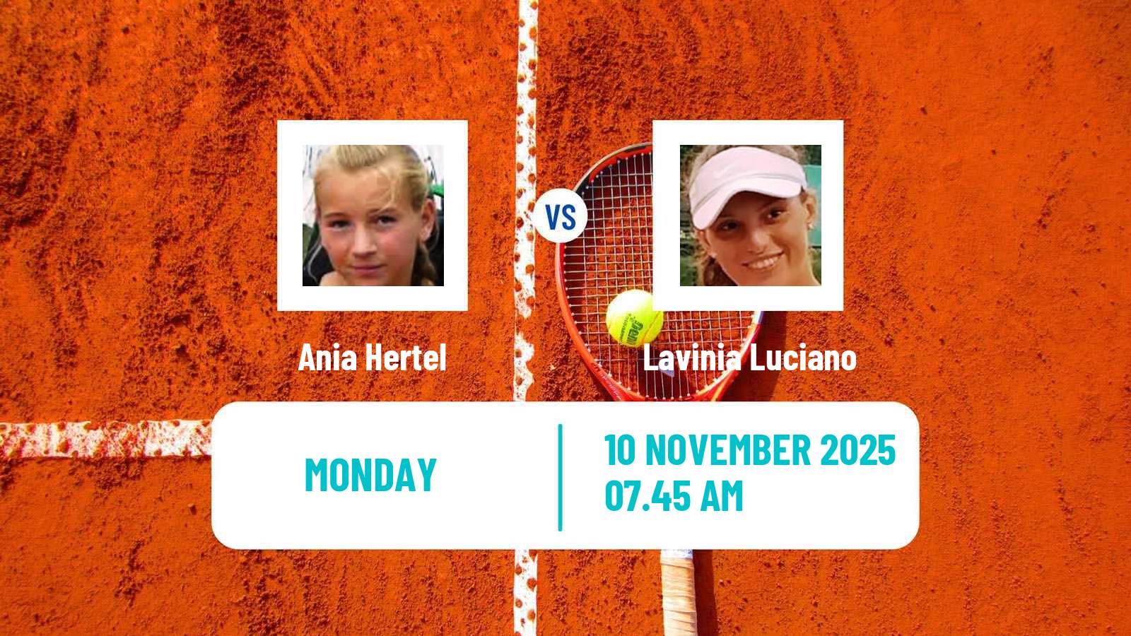 Tennis ITF W50 Heraklion 2 Women Ania Hertel - Lavinia Luciano