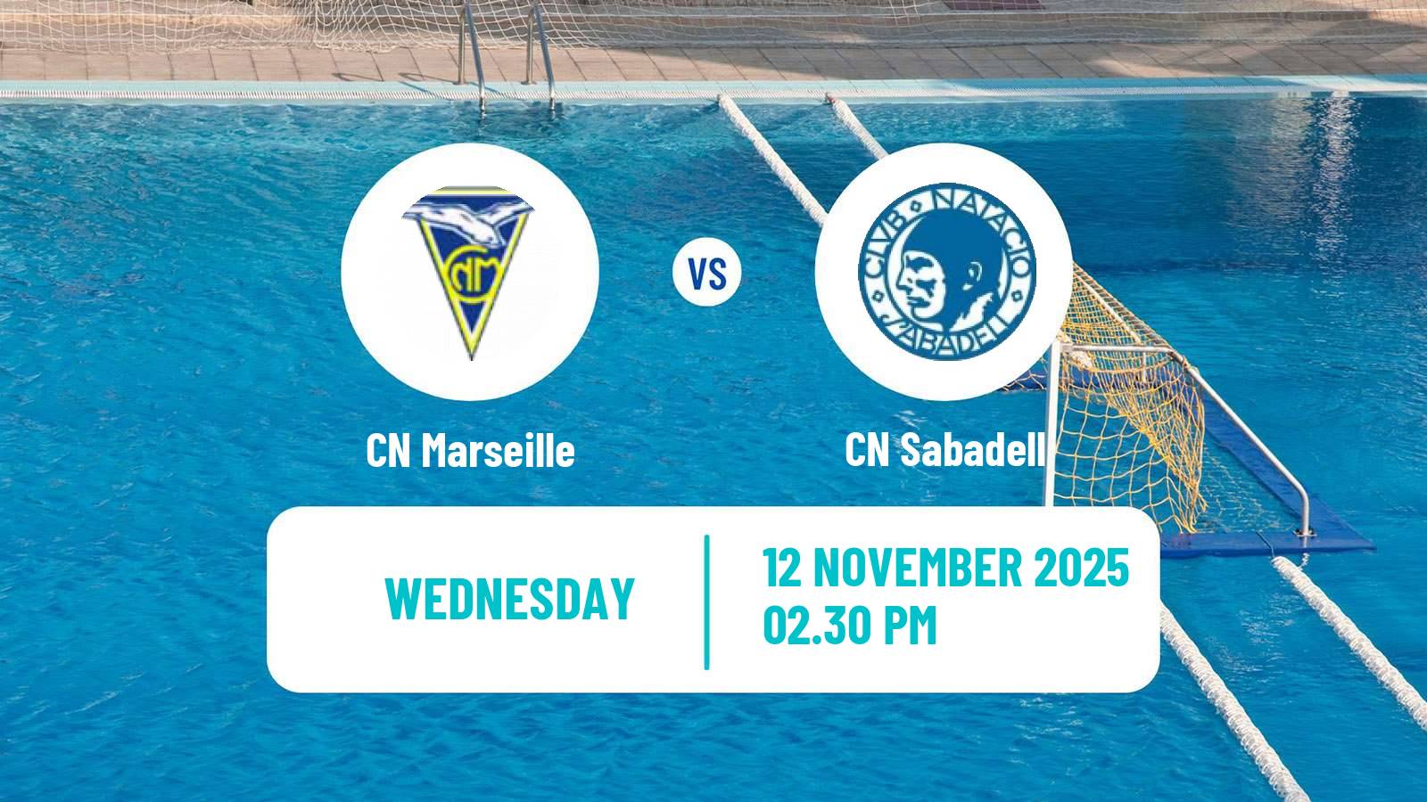 Water polo Champions League Water Polo CN Marseille - Sabadell