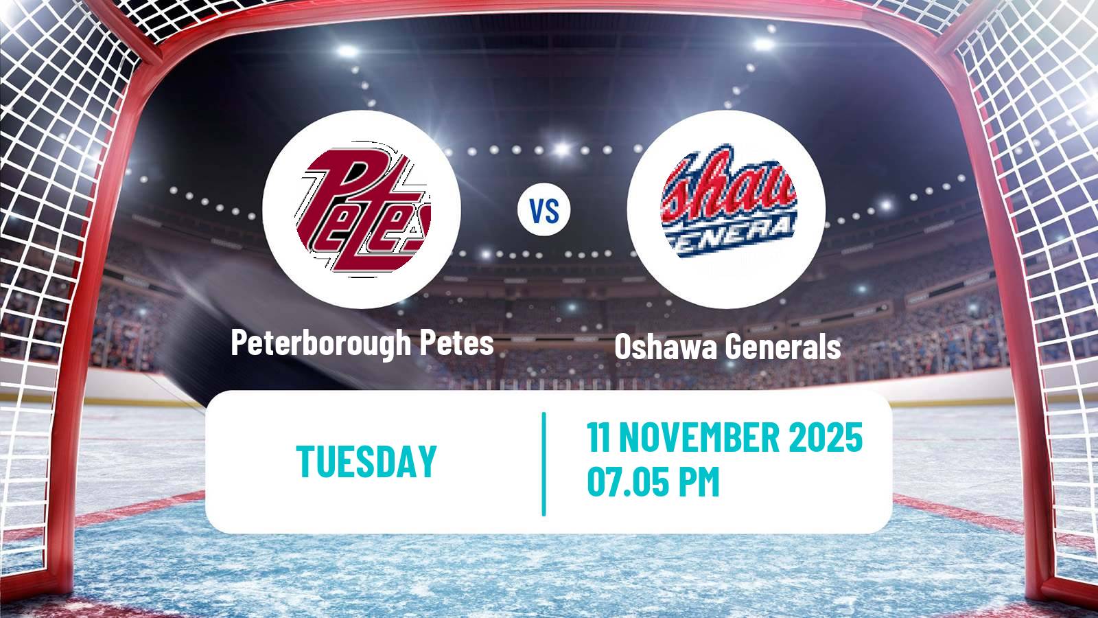 Hockey OHL Peterborough Petes - Oshawa Generals