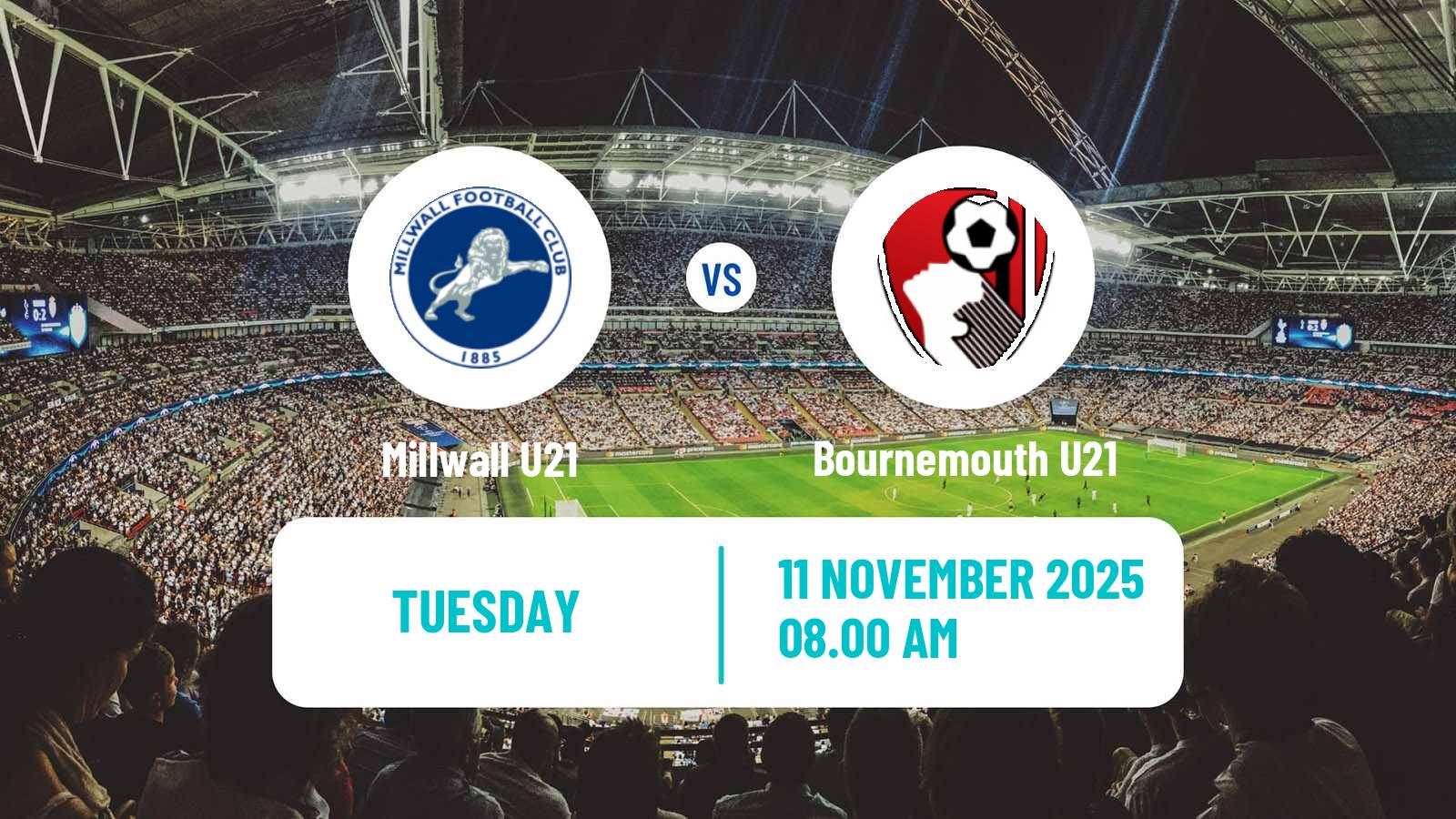 Football English Professional Development League Millwall U21 - Bournemouth U21