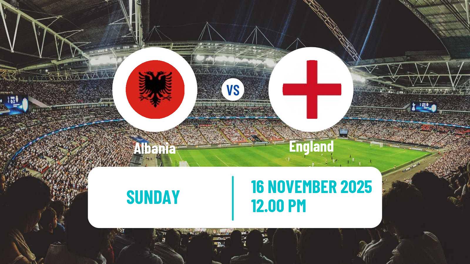 Football FIFA World Cup Albania - England