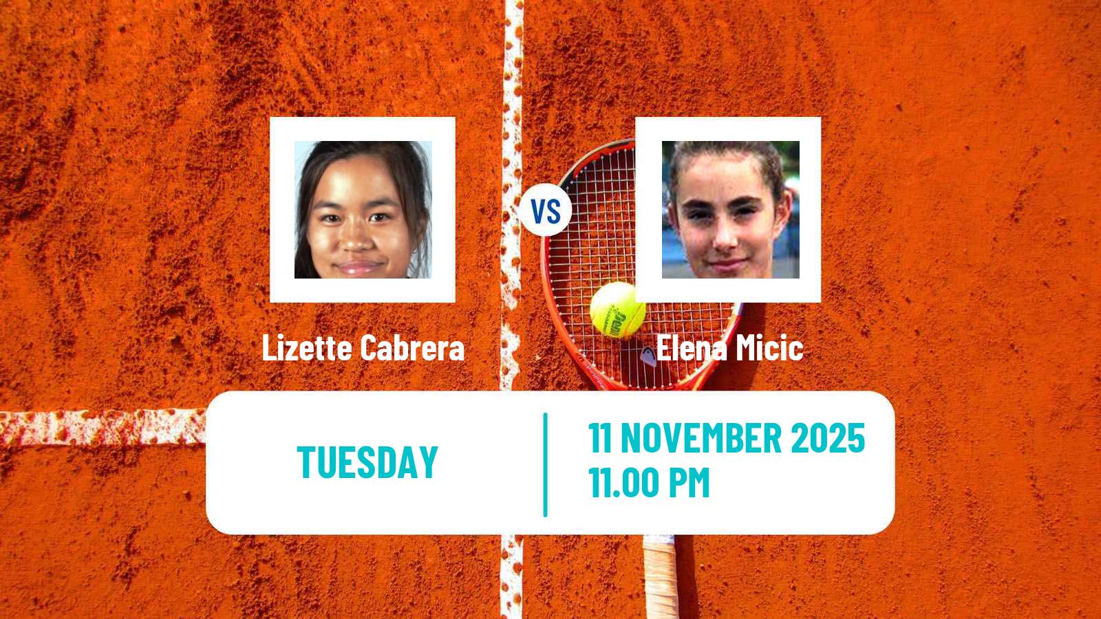 Tennis ITF W50 Brisbane Women Lizette Cabrera - Elena Micic