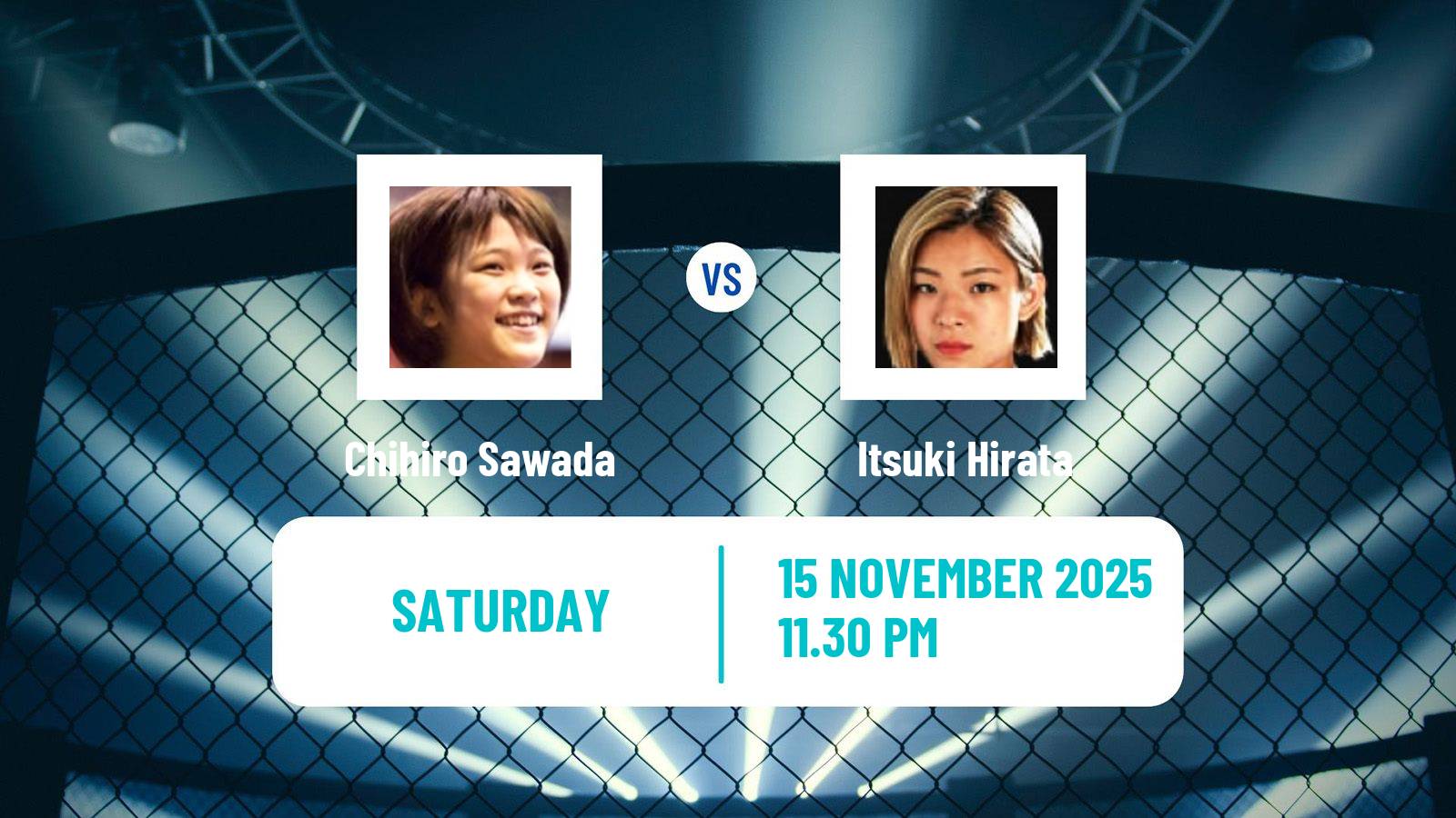 MMA Atomweight One Championship Women Chihiro Sawada - Itsuki Hirata