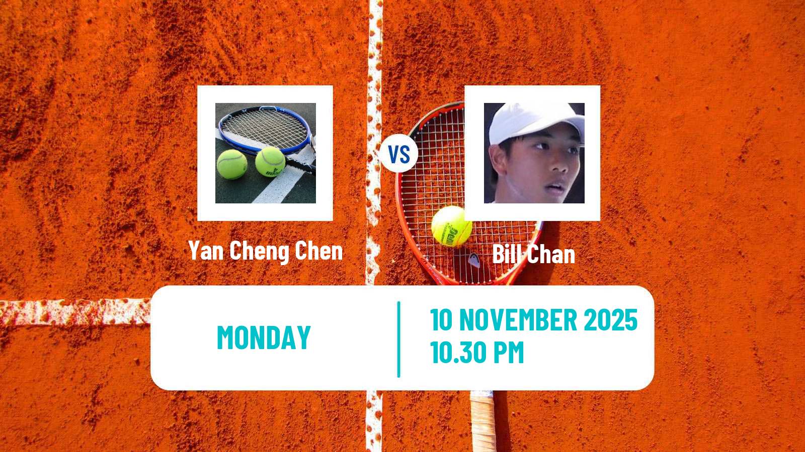 Tennis ITF M15 Kuala Lumpur Men Yan Cheng Chen - Bill Chan