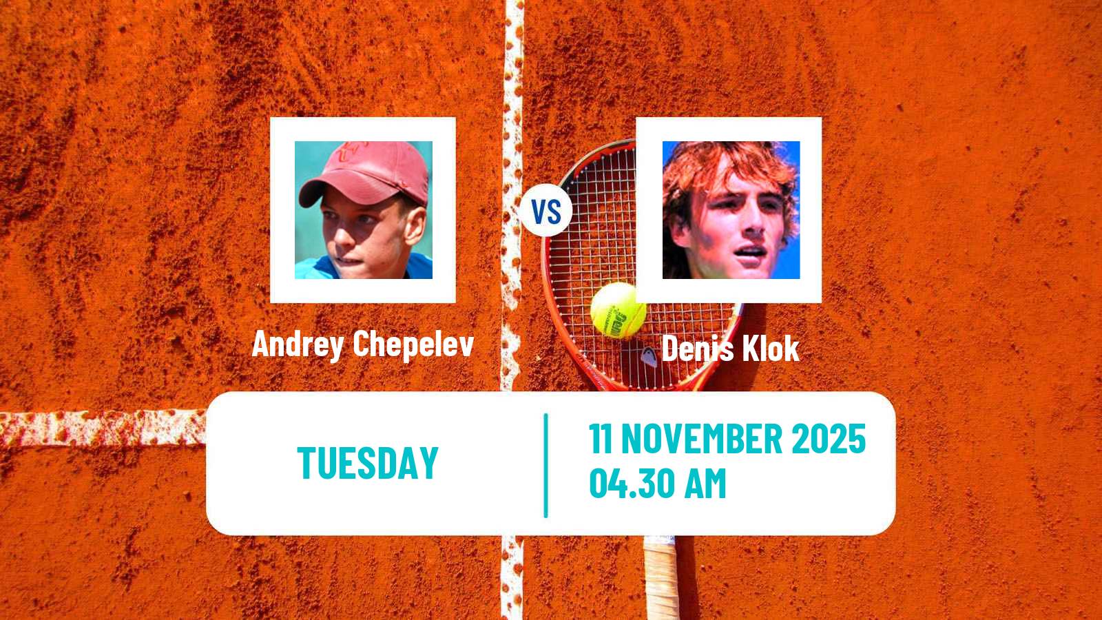 Tennis ITF M15 Antalya 14 Men Andrey Chepelev - Denis Klok
