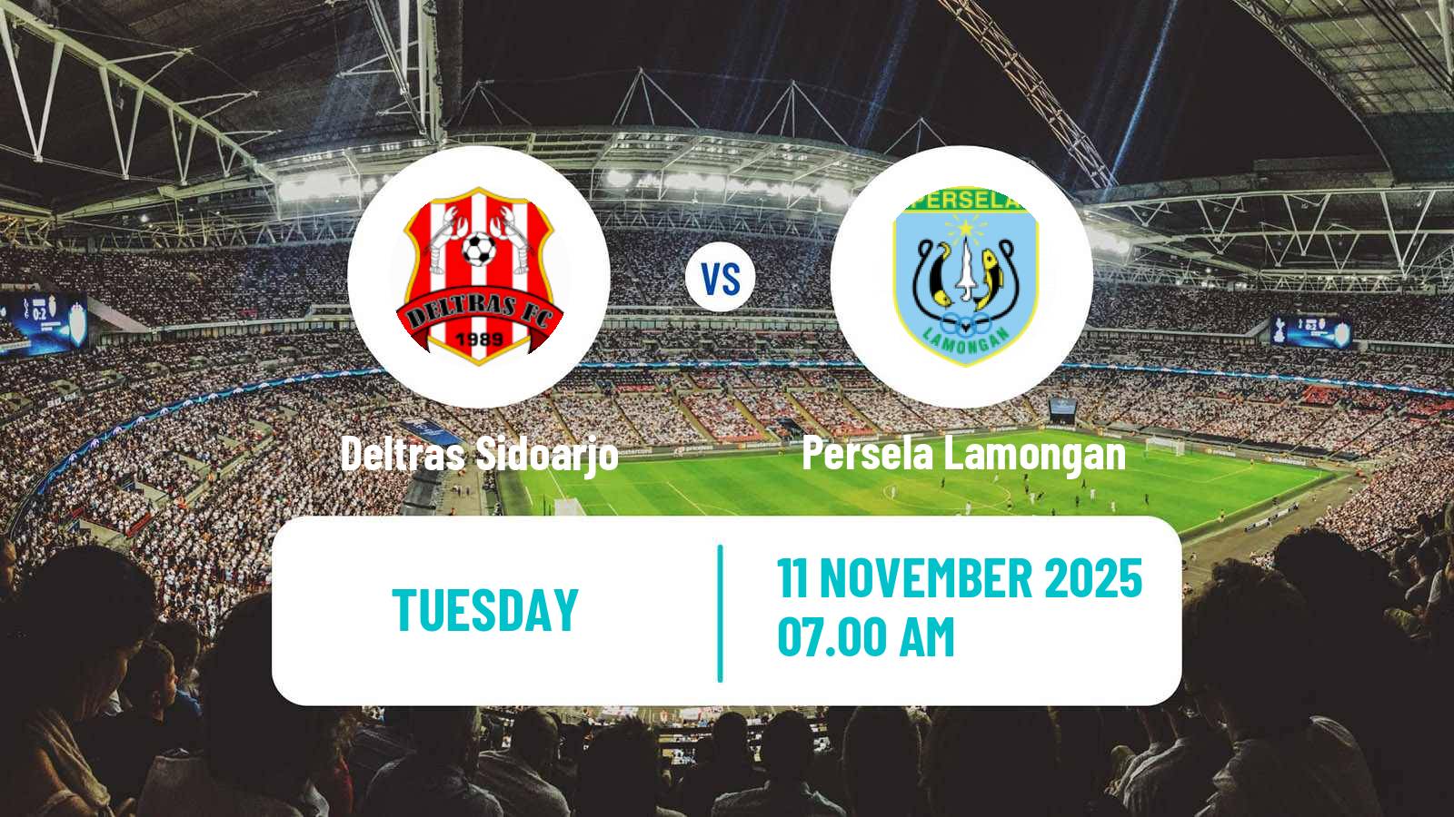 Football Indonesian Liga 2 Deltras Sidoarjo - Persela Lamongan