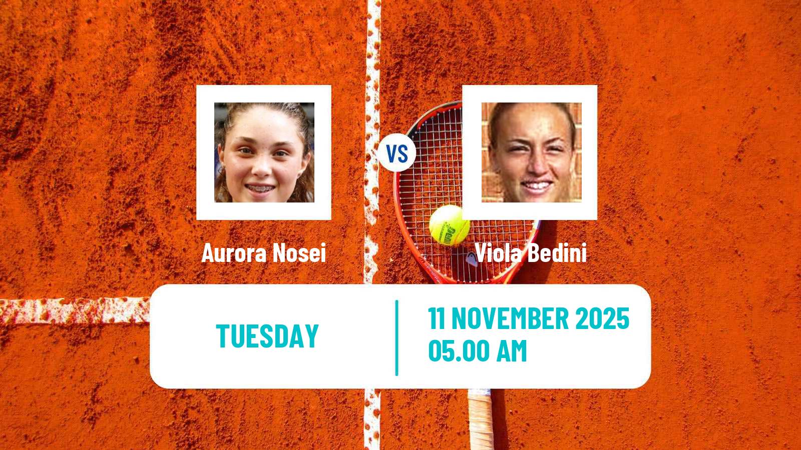 Tennis ITF W15 Solarino 3 Women Aurora Nosei - Viola Bedini