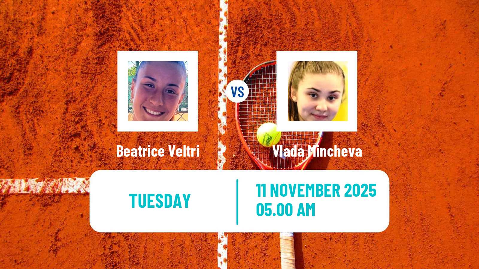 Tennis ITF W15 Solarino 3 Women Beatrice Veltri - Vlada Mincheva