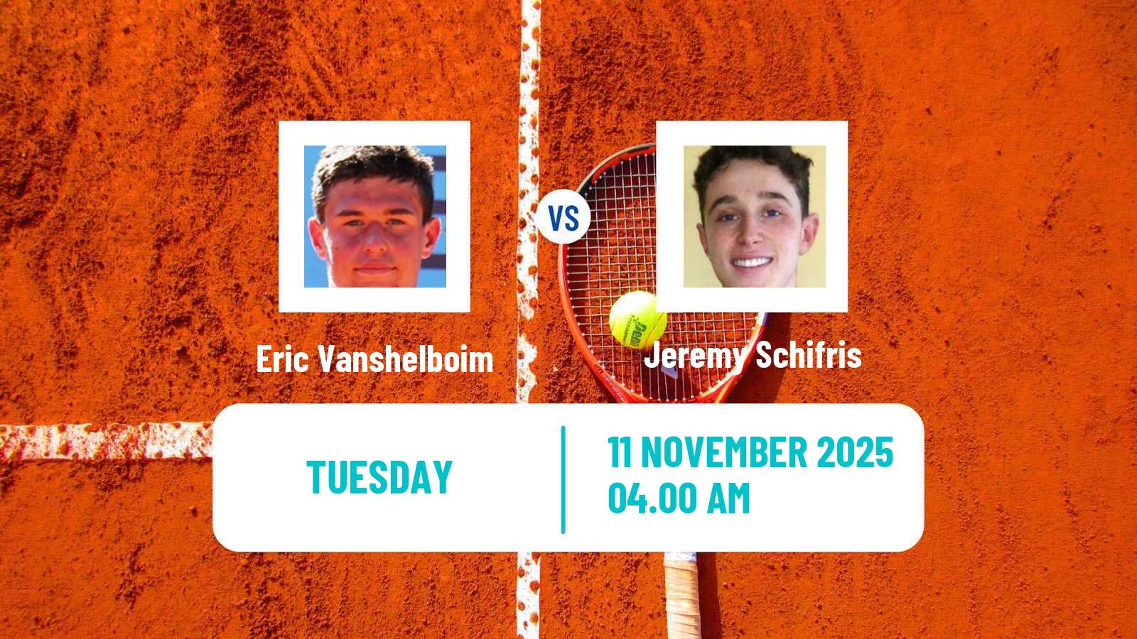 Tennis ITF M15 Luanda Men Eric Vanshelboim - Jeremy Schifris