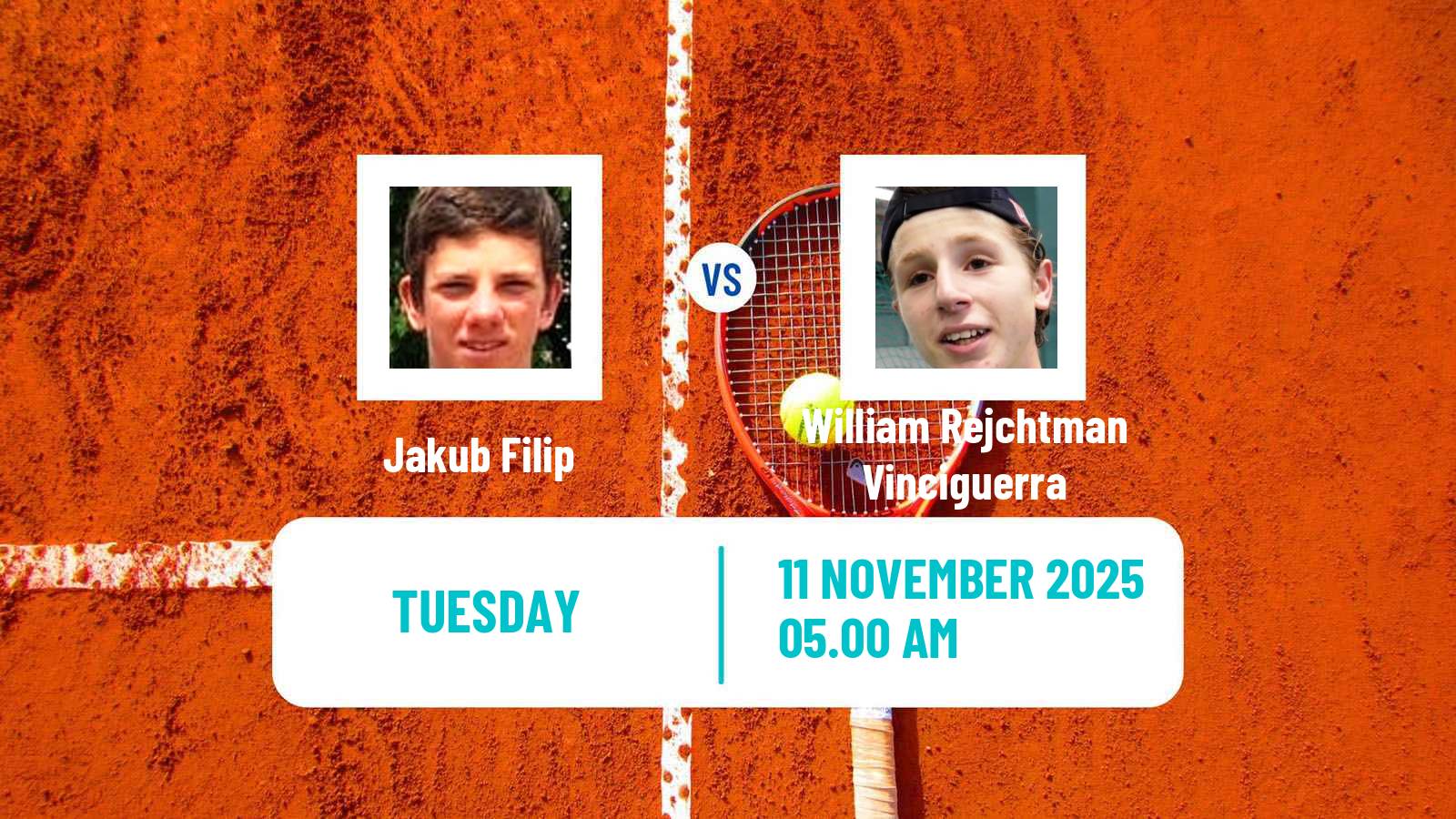Tennis ITF M15 Heraklion 14 Men Jakub Filip - William Rejchtman Vinciguerra
