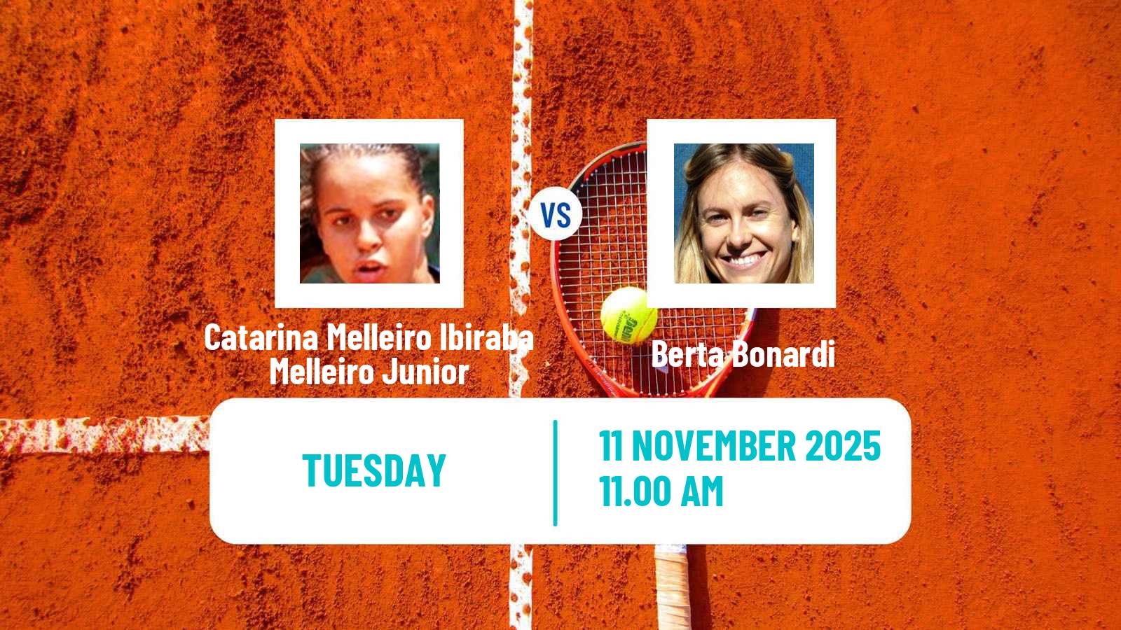 Tennis ITF W15 Criciuma Women Catarina Melleiro Ibiraba Melleiro Junior - Berta Bonardi