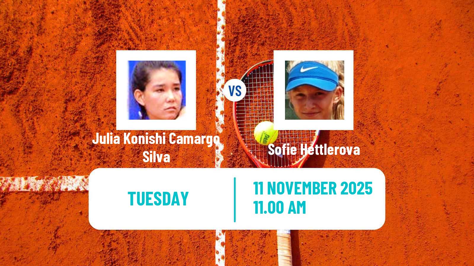 Tennis ITF W15 Criciuma Women Julia Konishi Camargo Silva - Sofie Hettlerova