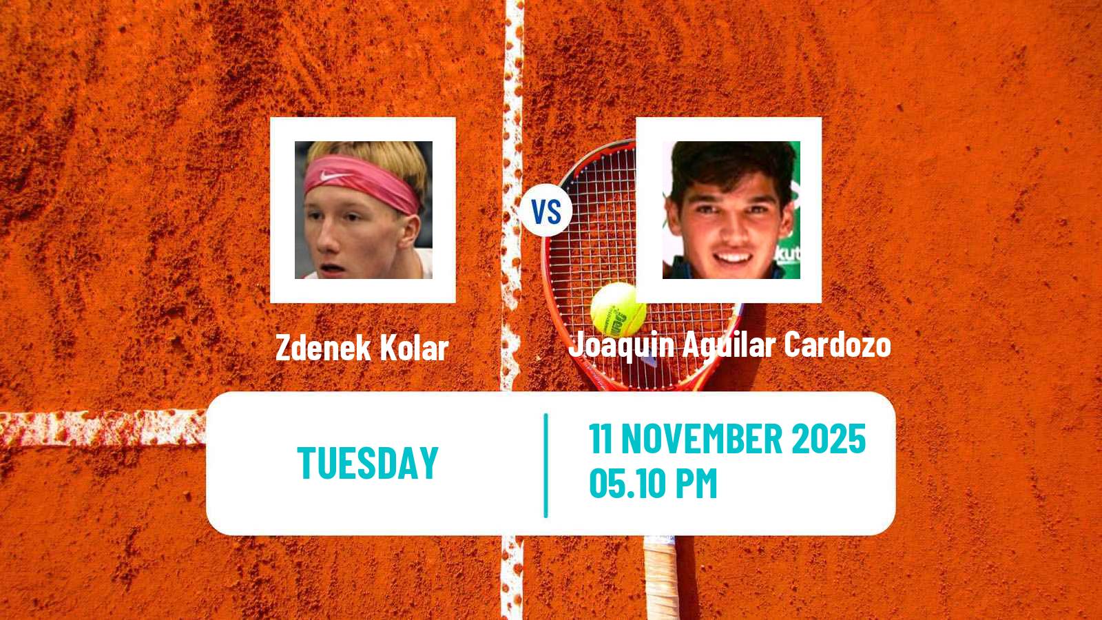 Tennis Montevideo Challenger Men Zdenek Kolar - Joaquin Aguilar Cardozo