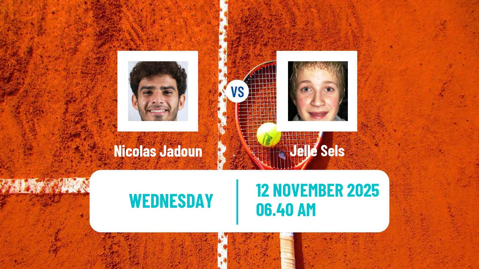 Tennis ITF M25 Manama Men Nicolas Jadoun - Jelle Sels