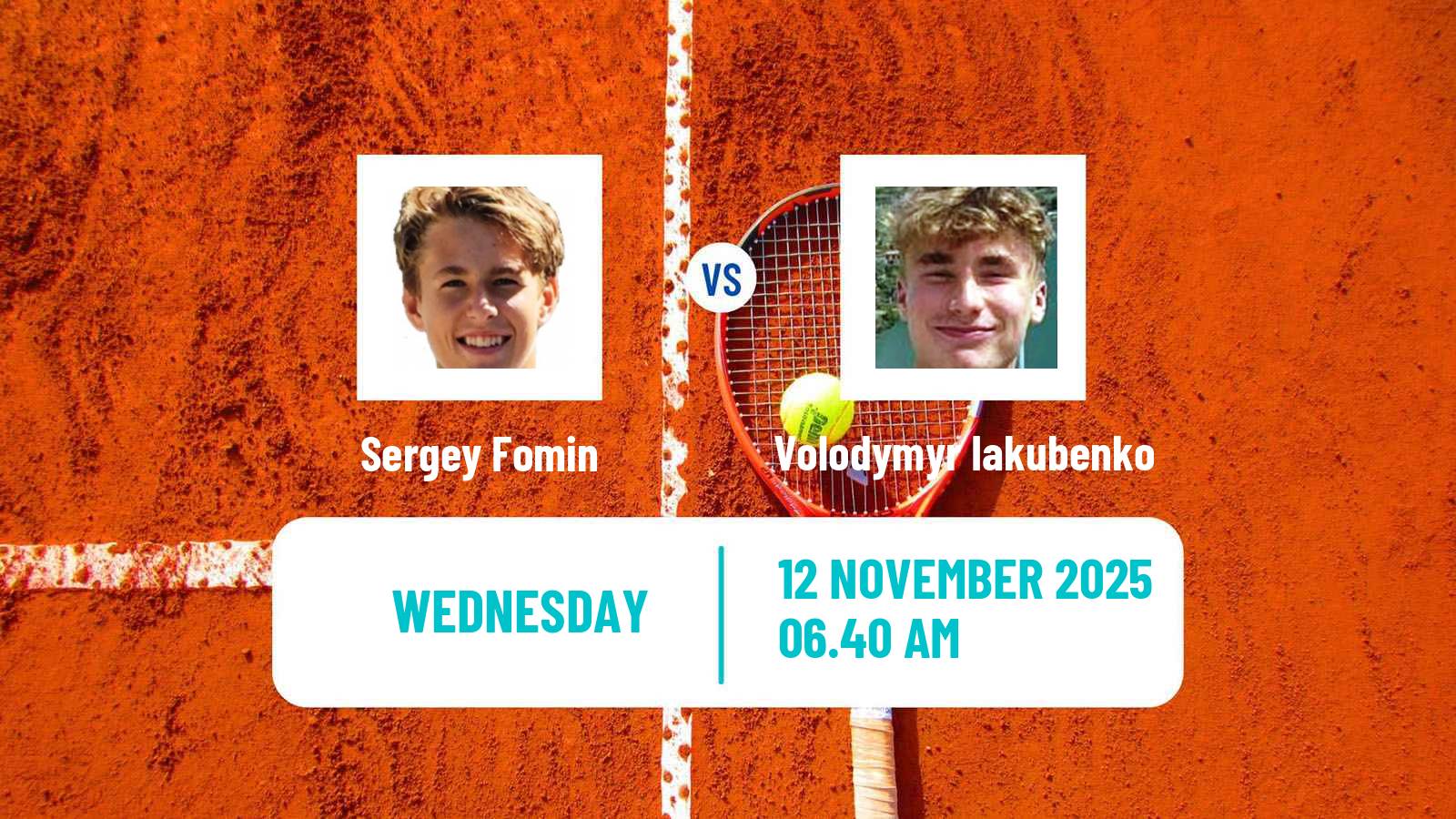 Tennis ITF M25 Manama Men Sergey Fomin - Volodymyr Iakubenko