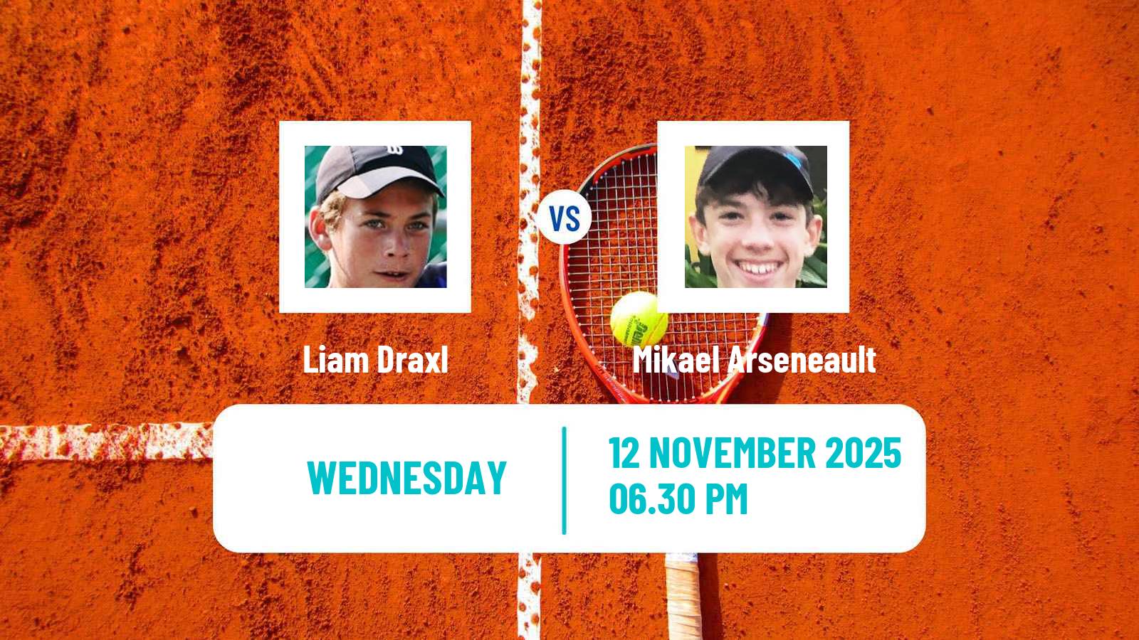 Tennis Drummondville Challenger Men Liam Draxl - Mikael Arseneault