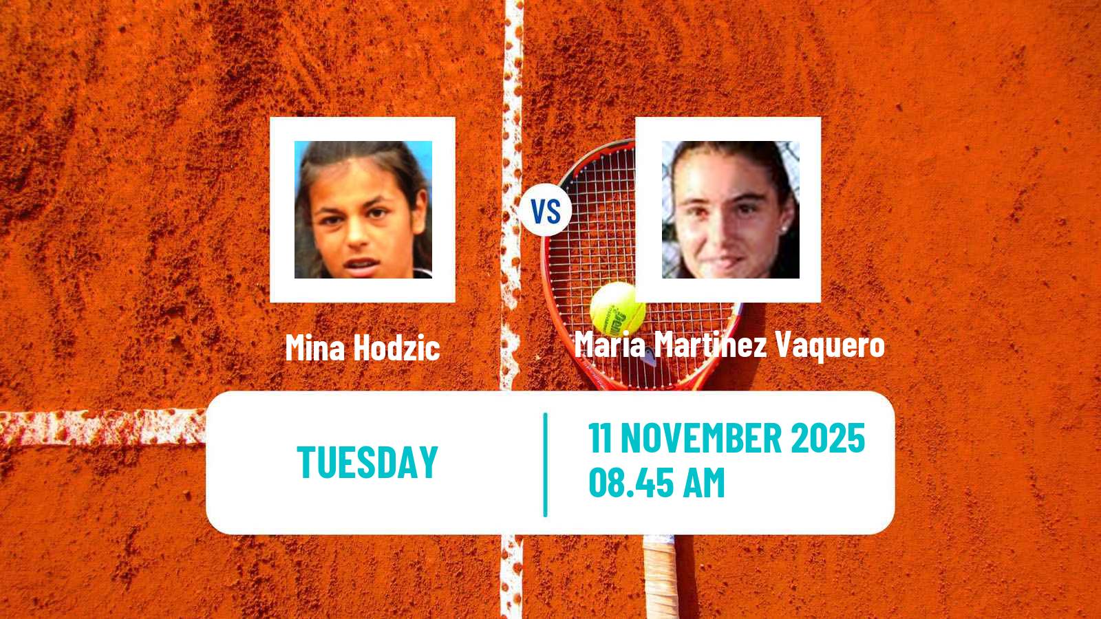 Tennis ITF W50 Funchal Women Mina Hodzic - Maria Martinez Vaquero
