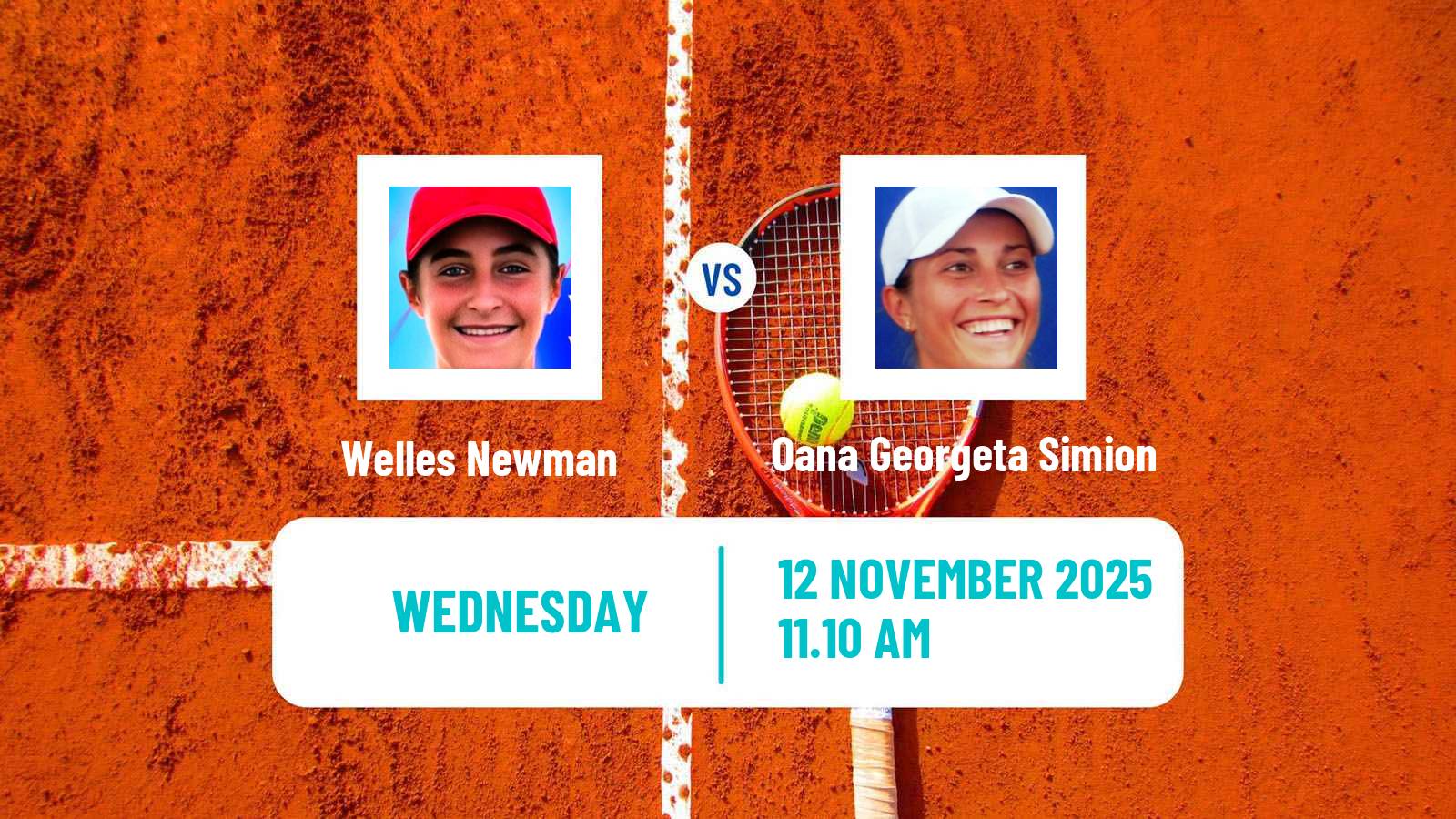 Tennis ITF W35 Orlando Fl 3 Women Welles Newman - Oana Georgeta Simion