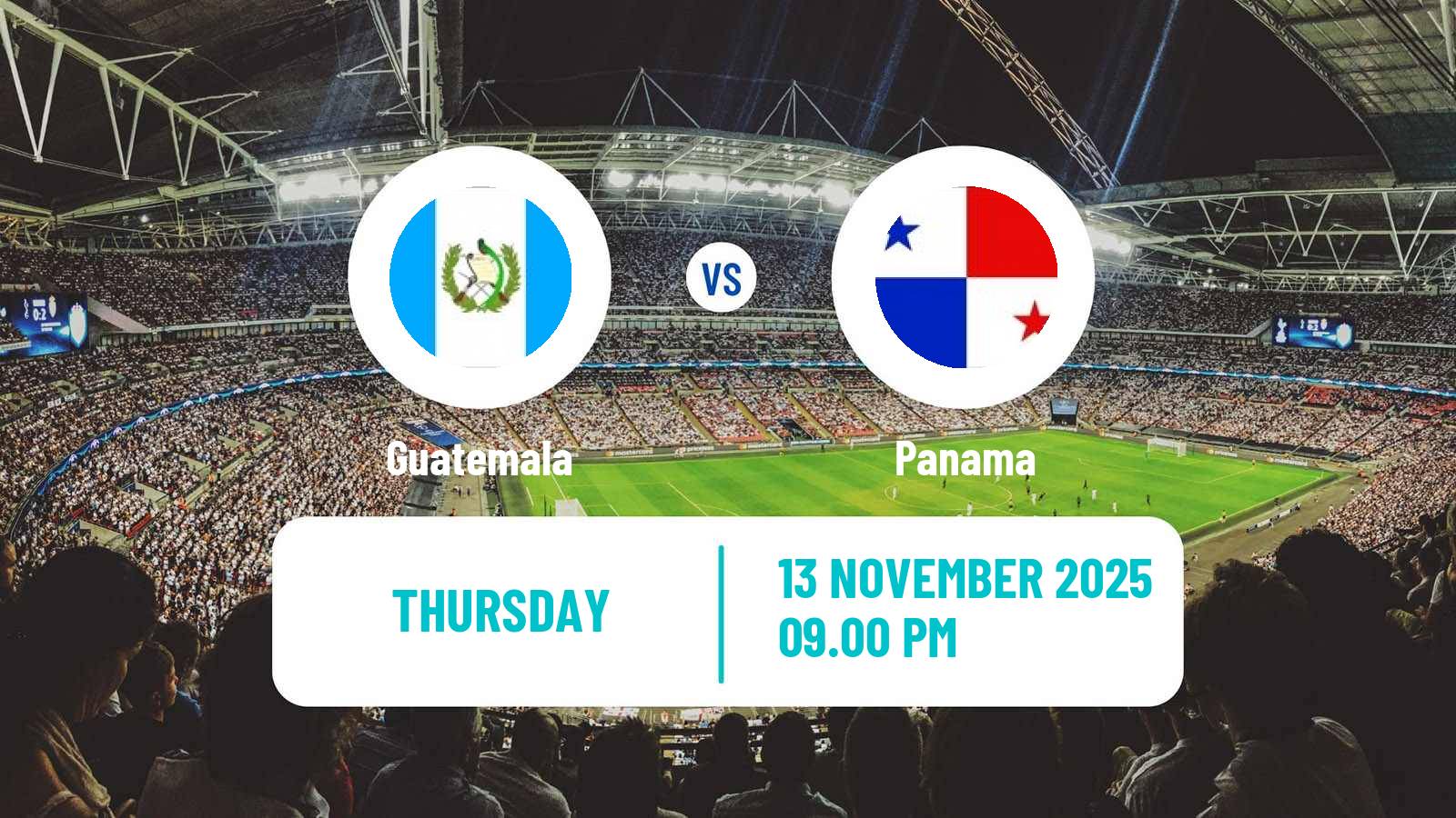 Football FIFA World Cup Guatemala - Panama